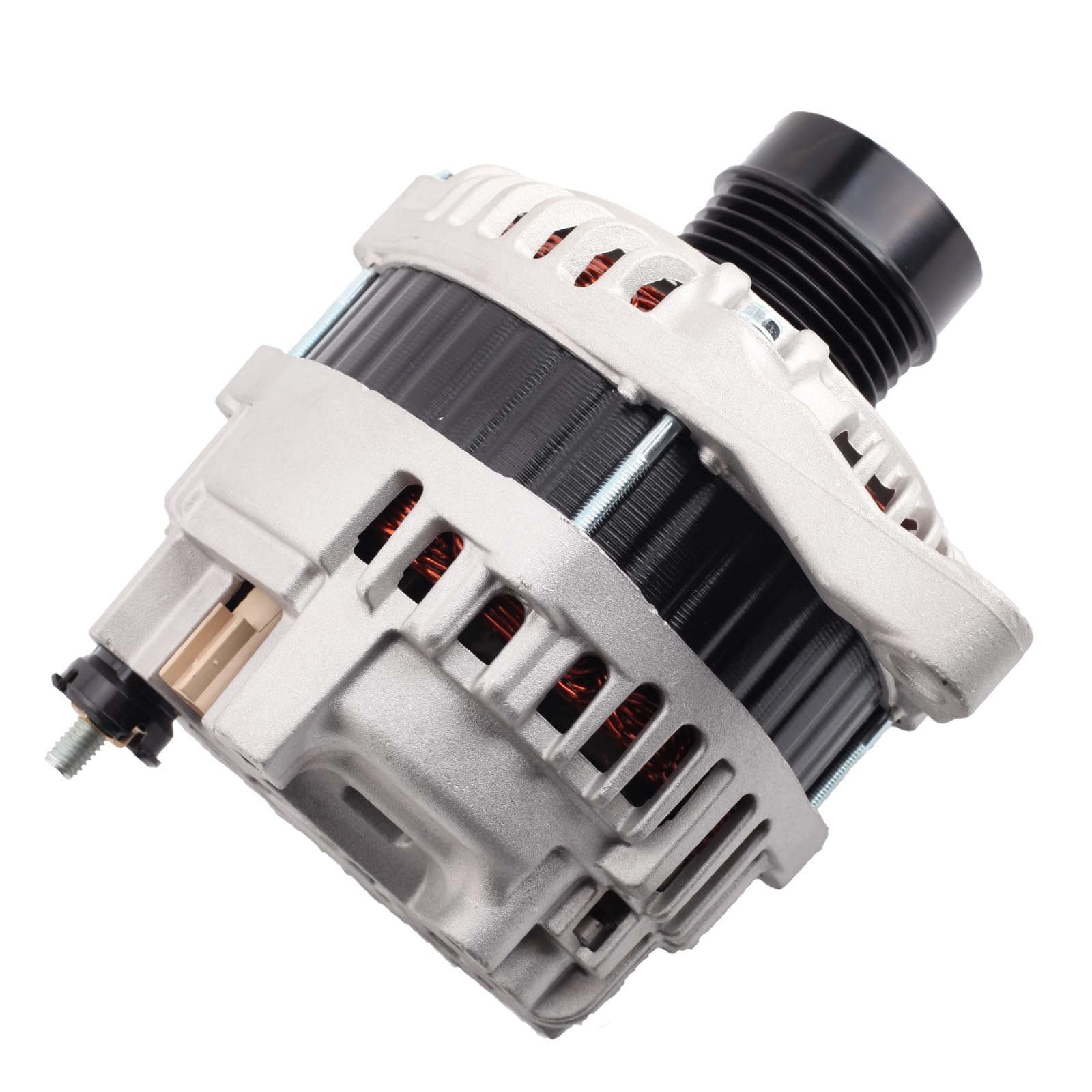 WSPXINBO Alternator Compatible with Chrysler 2011-2013 200 2007-2010 Sebring Dodge 2008-2013 Avenger 2007-2012 Caliber 2007-2017 Compass Patriot 2.0L 2.4L Replace for 4801323AB 4801323AC 4801323AD