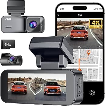 ✨人気✨ ドライブレコーダー 前後カメラ 4K Wi-Fi接続 駐車監視 GPS Amazon | JADO ドライブレコーダー 小型ドライブレコーダー 前後カメラ