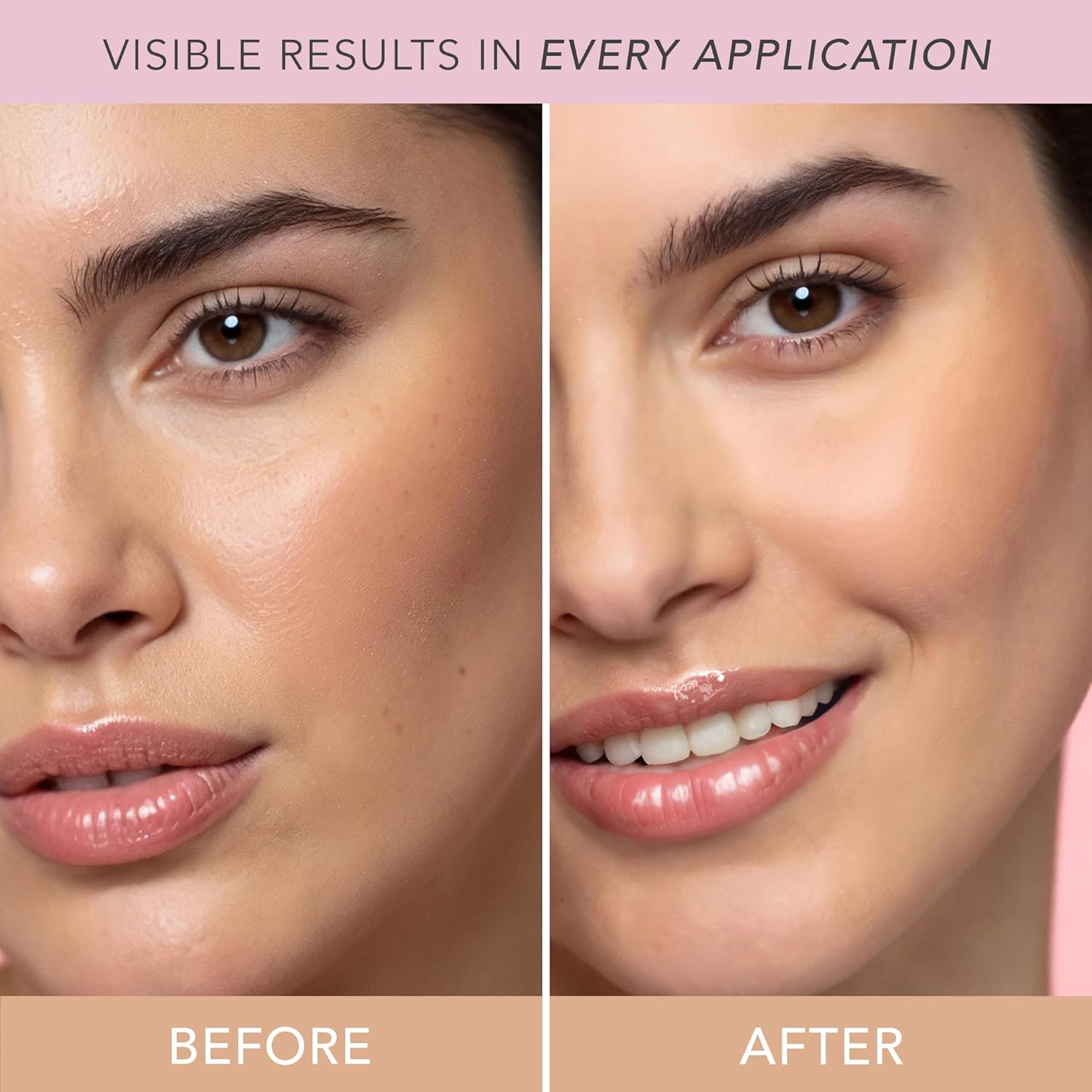 Doll 10 - Pink Power Pressed Setting Powder – Blurring Powder for Face – Brightening Powder – Compact Press Powder Makeup for Women – Vegan, Clean Beauty, Talc Free - Blurs Pores - 4 Month Supply