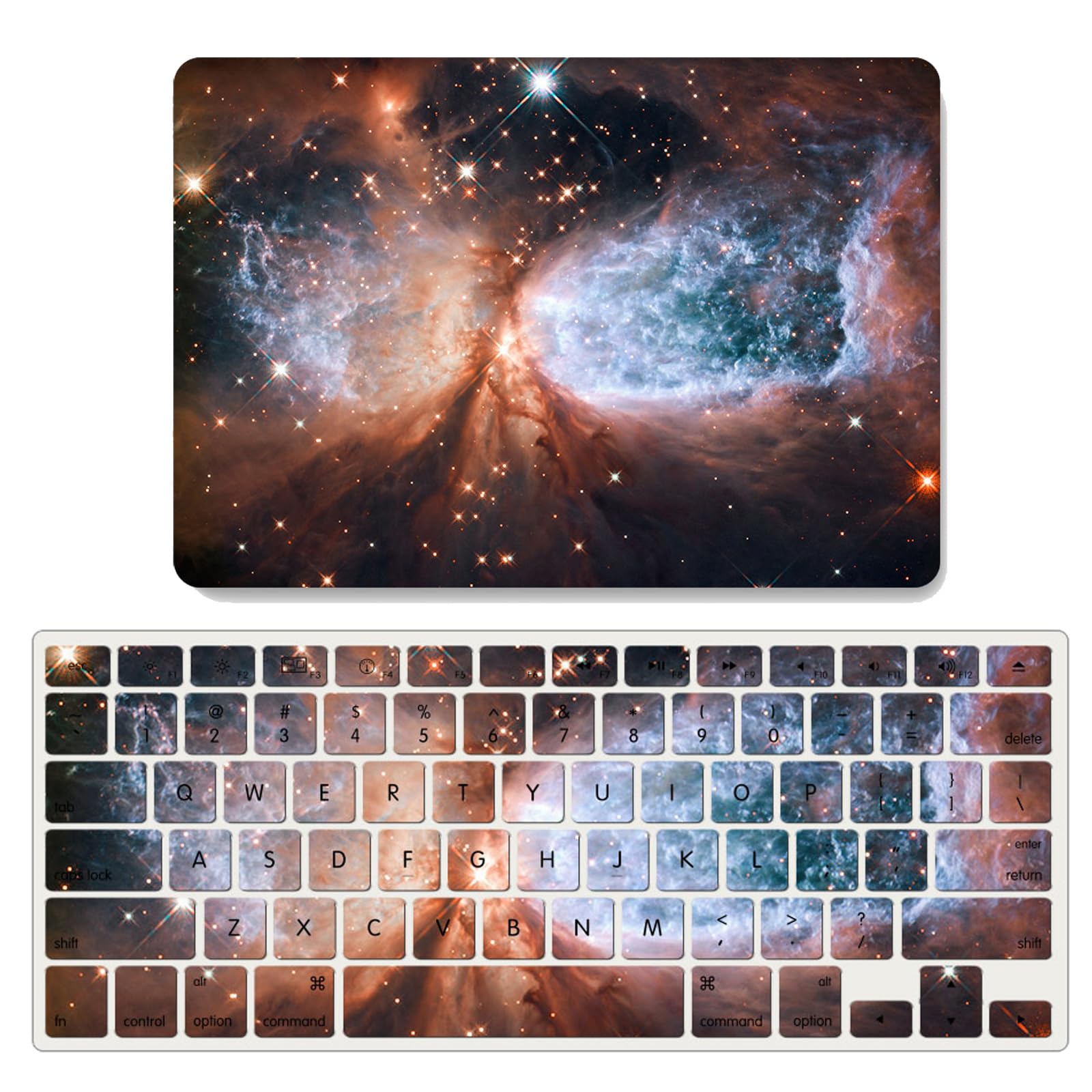 Funda MacBook Pro 13 A1278 JZ Nebula con Protector Teclado 6