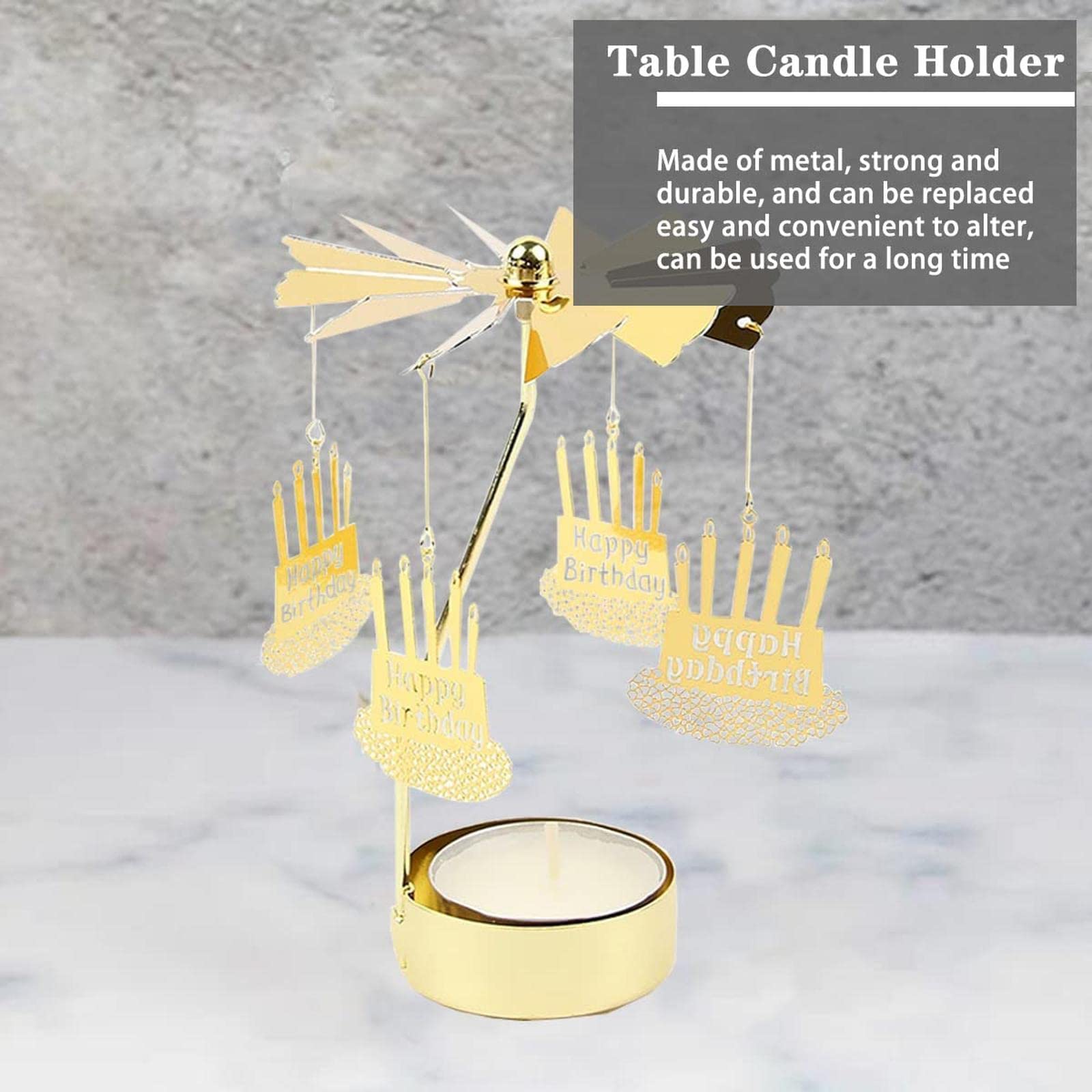 Romadedi Candelabro Oro Candele Da Tavolo – Set Di 4 Piccoli Portacandele In Metallo Vintage Moderno Decorazione Per Matrimonio, Tavolo, Natale