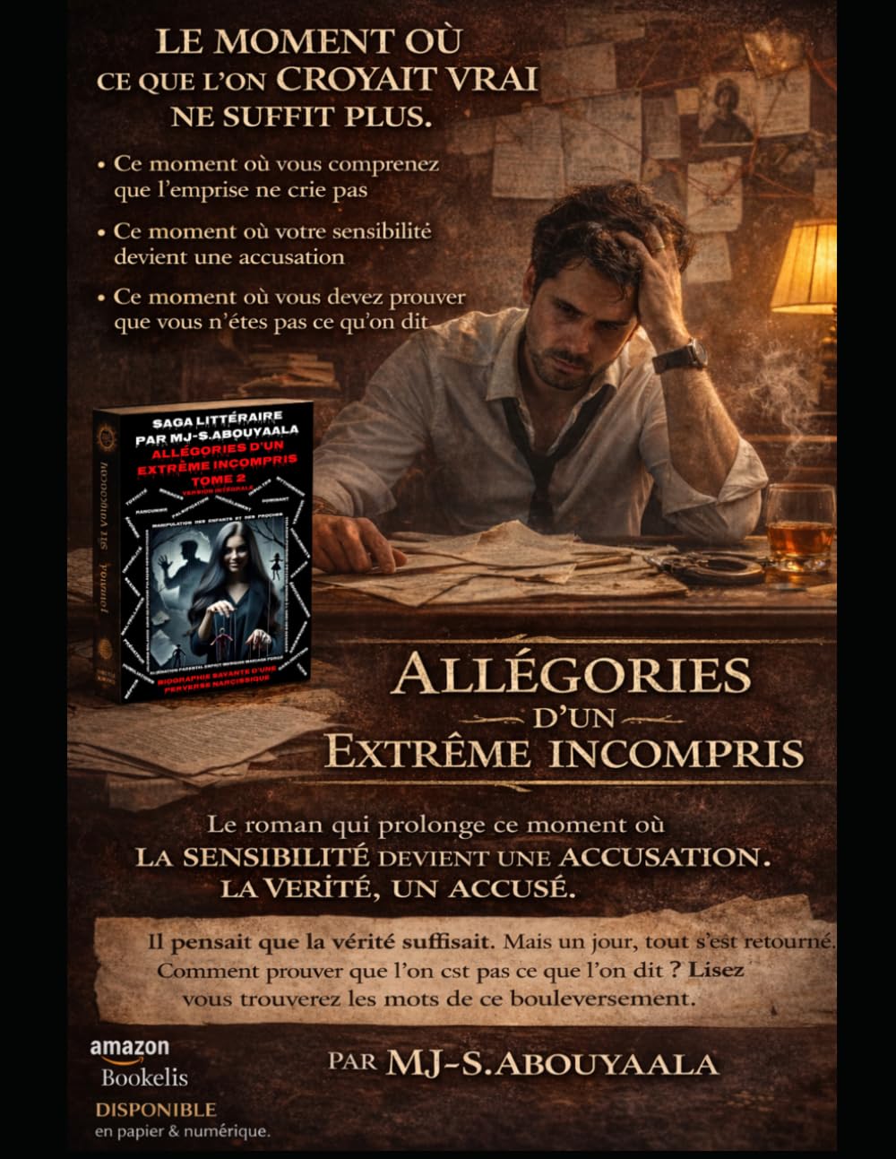 Allégories D’un Extrême Incompris Tome 2 (format A4): Biographie Savante D’une Perverse Narcissique