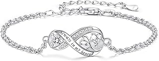 Sterling Silver Cremation Bracelet For Ashes Picks collage image 4