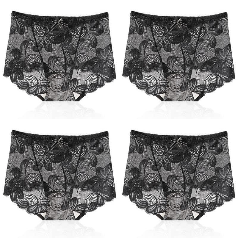 Culotte 4 Pack Femmes Minces Respirantes De Taille Moyenne