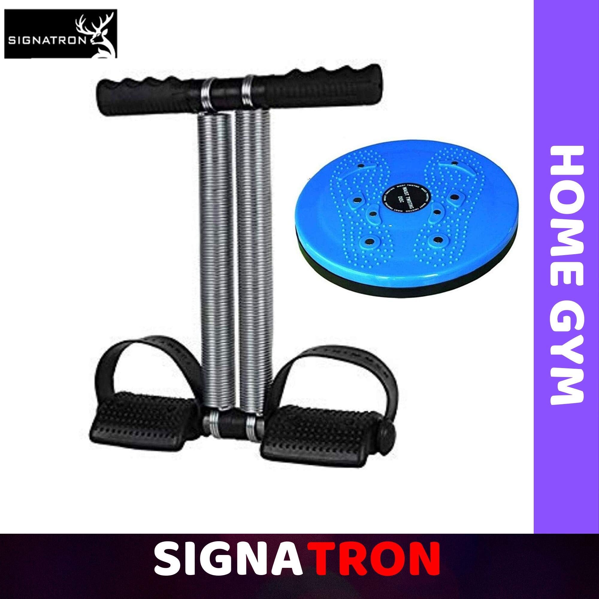 SIGNATRON Tummy Trimmer -Twister Combo Abs Exercise Fitness Equipment Home Gym for Men and Women