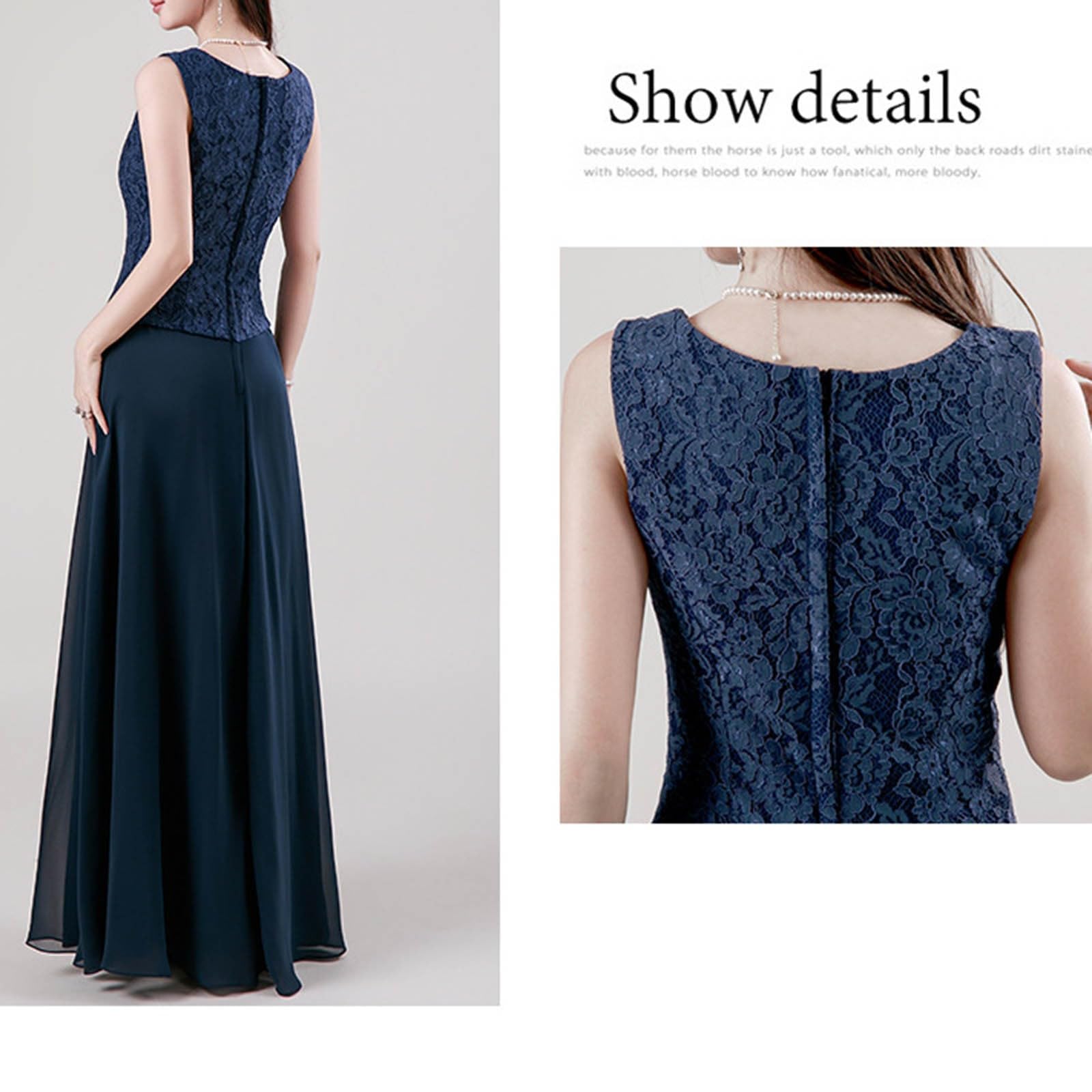 Generisch Tuta da donna, 3 pezzi, con pantaloni, abito da ballo, elegante abito per il tempo libero, top in pizzo, cardigan a maniche lunghe e pantaloni in chiffon, abito da sposa per matrimonio