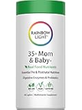 35+ Mom & Baby + Multivitamin | 60 Caplets | Prenatal and Postnatal Nutrition | Real Food Nutrients, Digestive Enzymes & Probiotics | Essential Vitamins and Minerals for Women