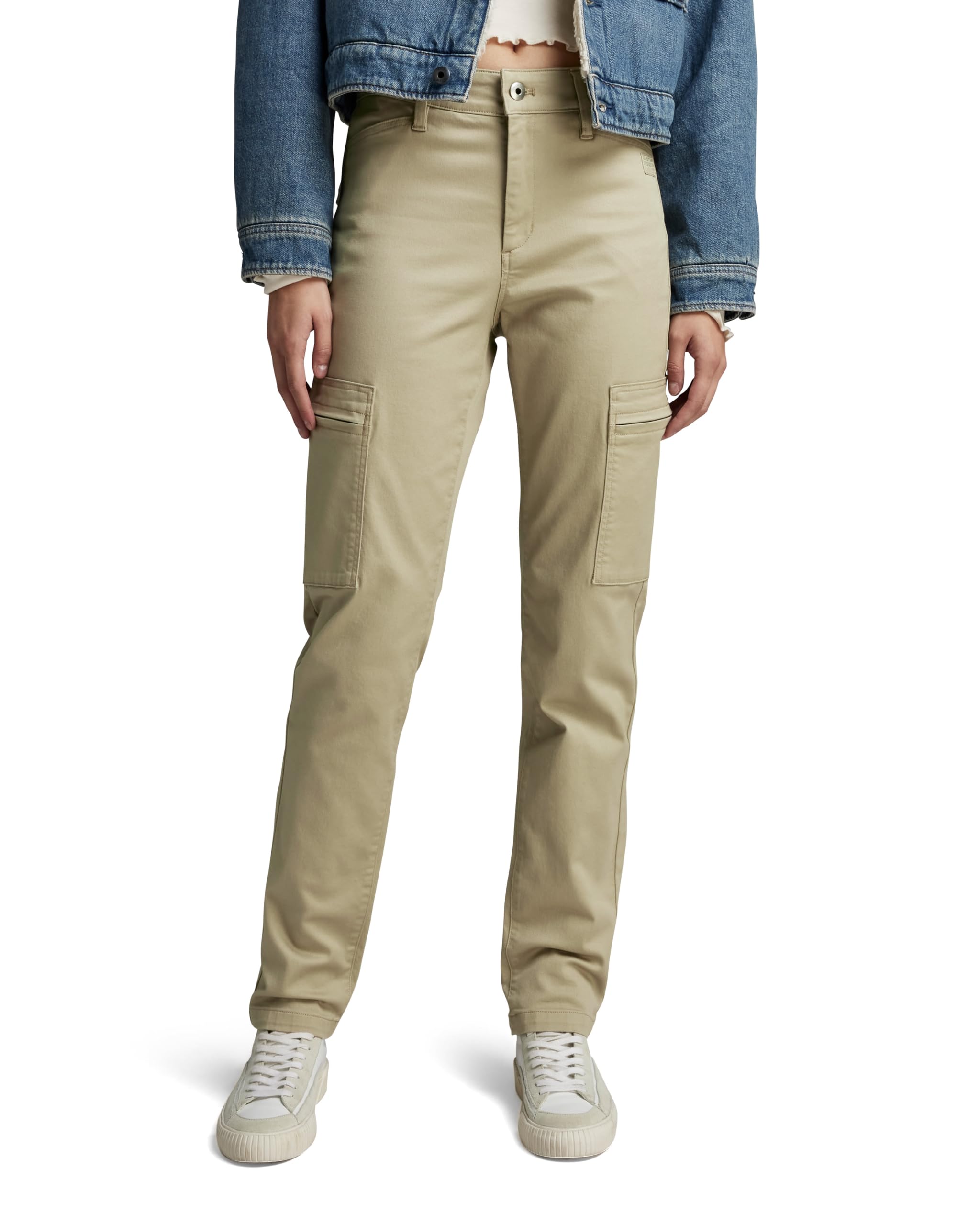 G-Star Women's Skinny Cargo Pants, Green (lt rock D22890-C105-3000), 29W / 34L