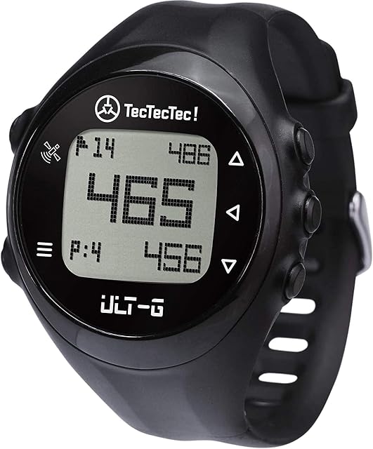 TecTecTec ULT-G Golf GPS Watch, Preloaded Worldwide Courses, Lightweight, Simple, Easy-to-use Golf Watches