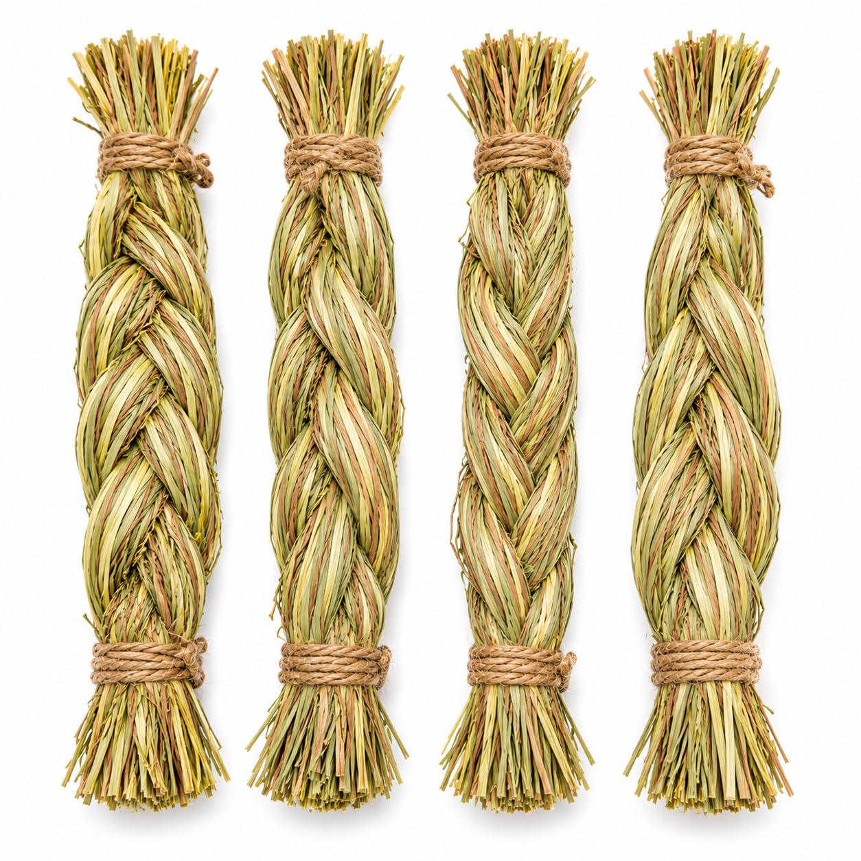 My Eden Orchard Braided Hay Toy Set of 4 | Braided Design, Set of 4, Small Animal Toy, Natural Hay, Chew Toy-image-39