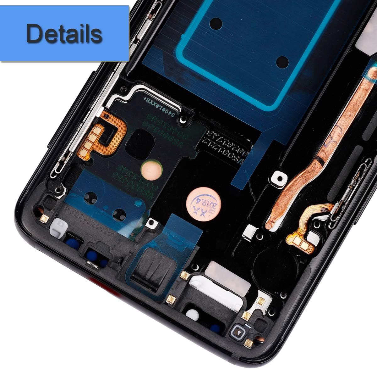 Black Friday - 40% OFF New Super OLED Screen Compatible with Samsung Galaxy S9 SM-G960U G960F G960W LCD Touch Screen Display Assembly with Frame + Tools(Black)