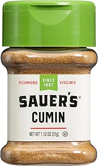 Sauer's Ground Cumin, 1.12-Ounce Jar