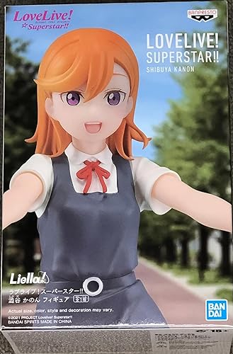 Banpresto ¡Love Live! Super Star!! Figura de Kanon Shibuya