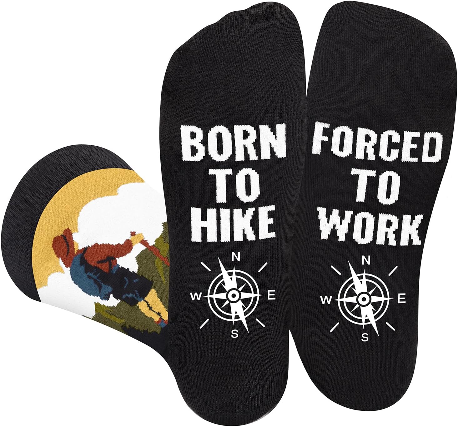 AGRIMONY Funny Sports and Hobby Crew Socks for Men Women and Teens