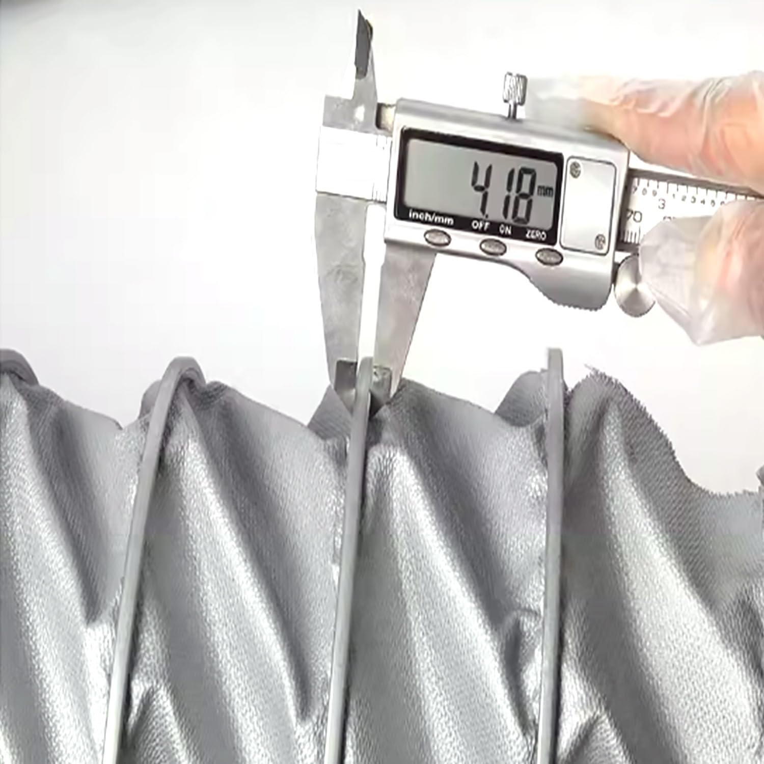 Manguera de extracción de polvo, manguera de ventilación resistente a altas temperaturas para Extractora, Secadora y Restaurantes(2m,63mm)