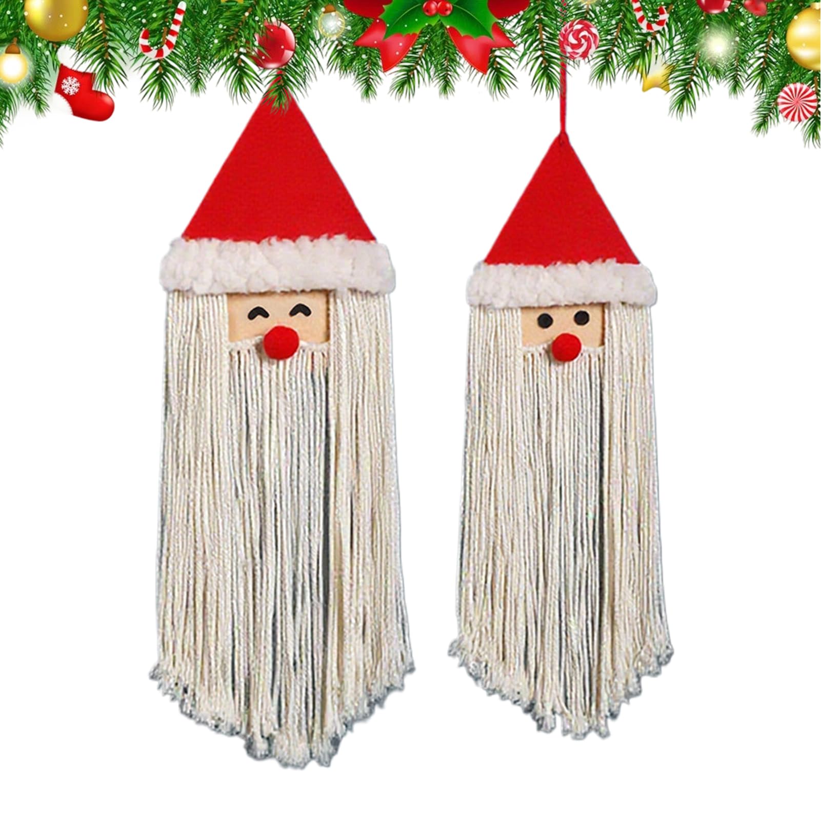Tapices para pared de Navidad: pack de 2 elementos decorativos para hogar y pisos 8