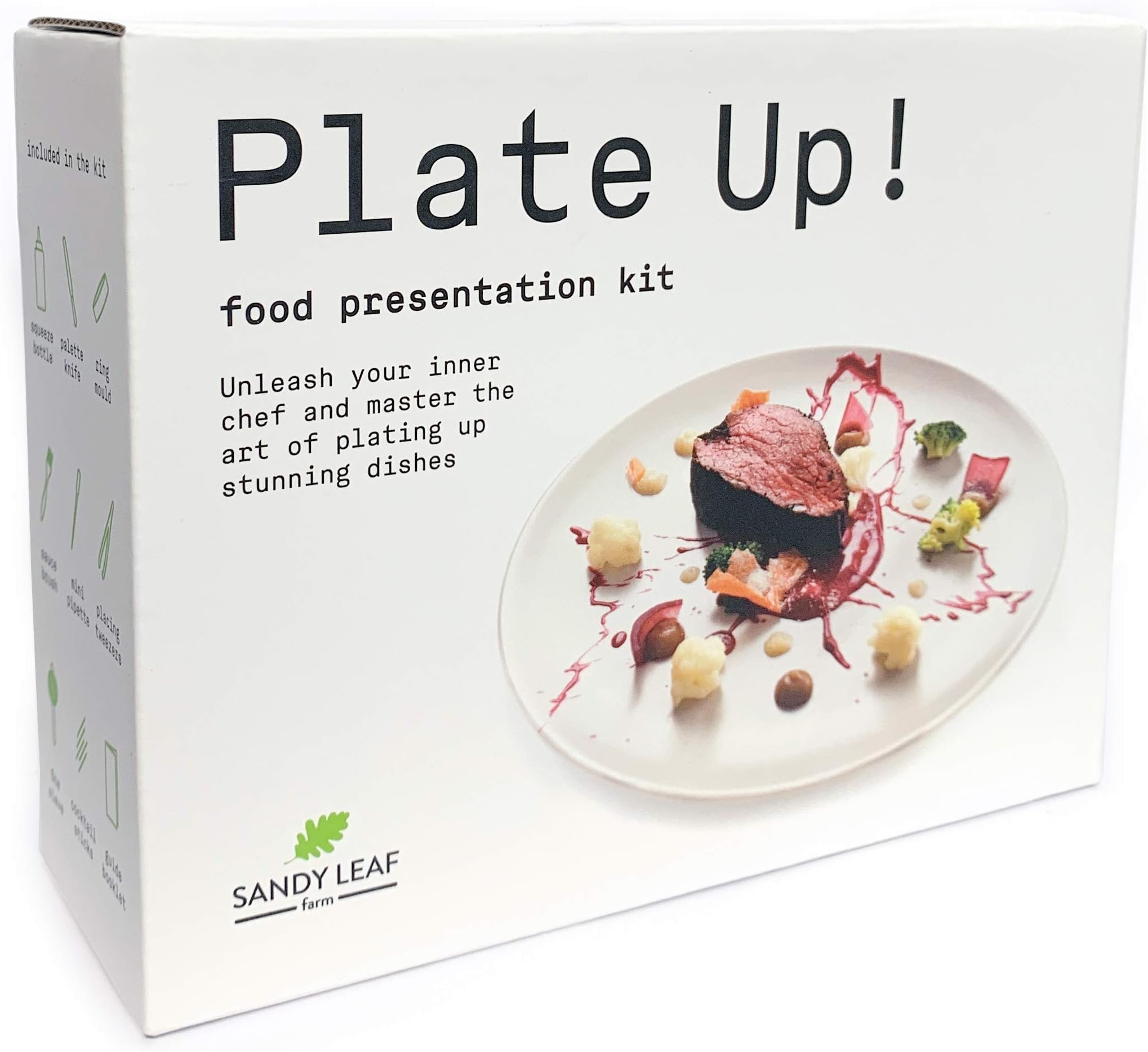 Plate up! Food Presentation Kit - Elevate Your Food Presentation - Perfect for Aspiring Master Chefs