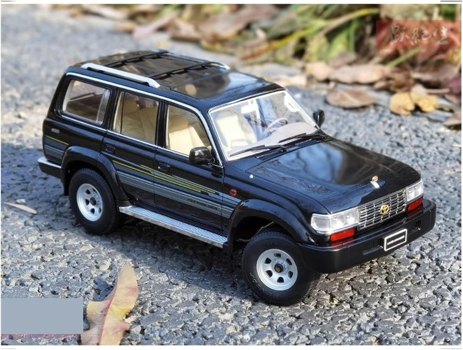 1:18 for Landcool Lutzer LC80 Off-Road Vehicle Alloy Car Model Collection Display Gift Pieces(Black B,with Box)