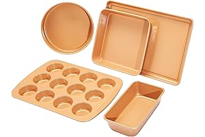 Amazon Basics Ceramic Nonstick Baking Sheets