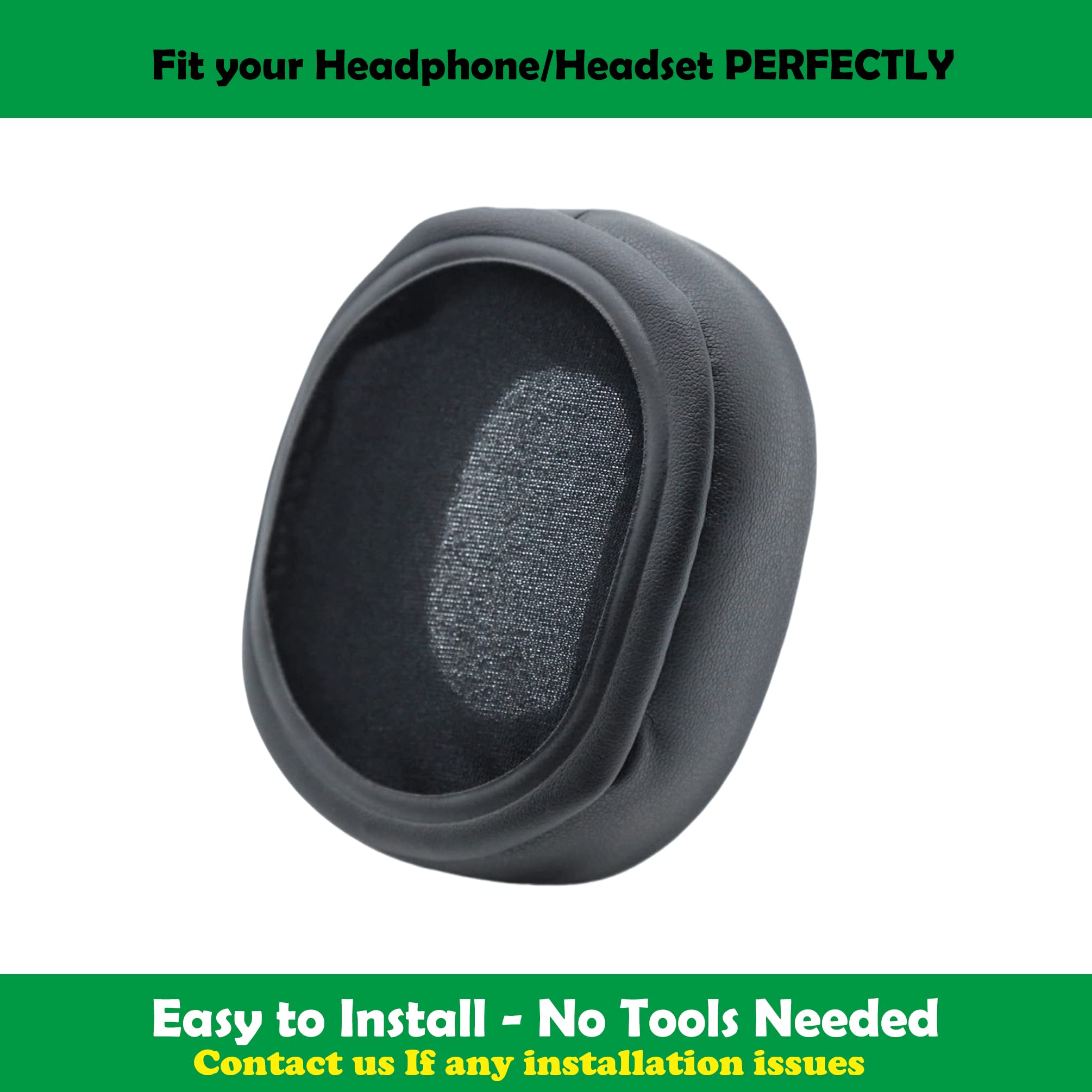 VGEBY Cuscinetti Auricolari In Memory Foam Per Cuffie Barracuda X – Tessuto Traspirante, Sostituzione Perfetta Per Lunghi Gaming Session
