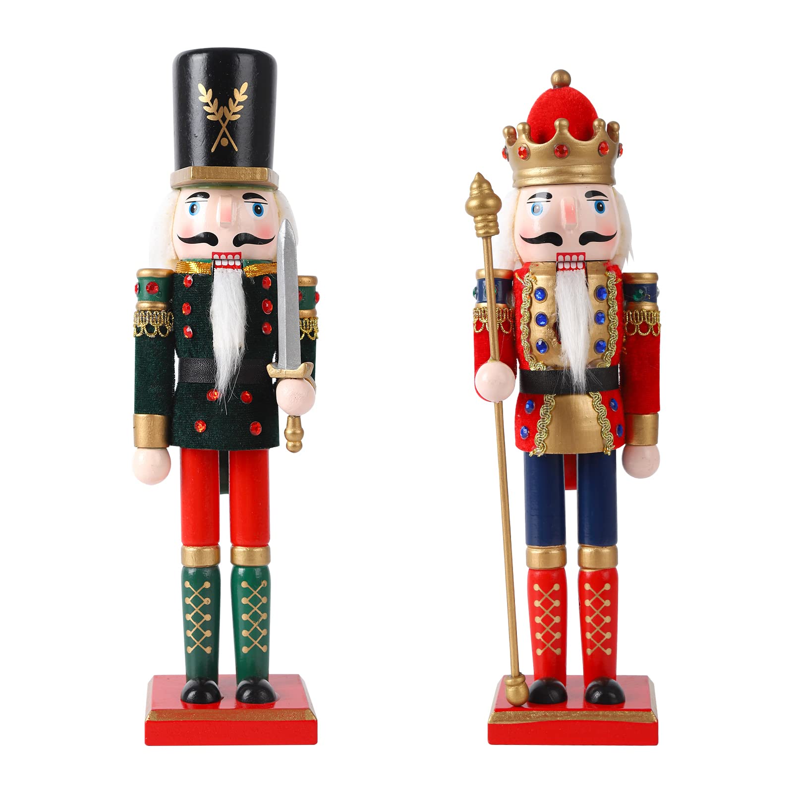 Casse-Noisette Noël 30cm Hileyu pour embellir votre table de fête familiale