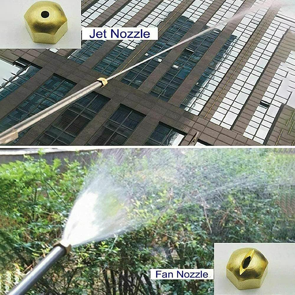 Pistolet à Eau Haute Pression Pour Voiture, Jet De 46cm, Tuyau De Lavage De Jardin, Buse De Pulvérisation, Outil De Nettoyage D'arrosage