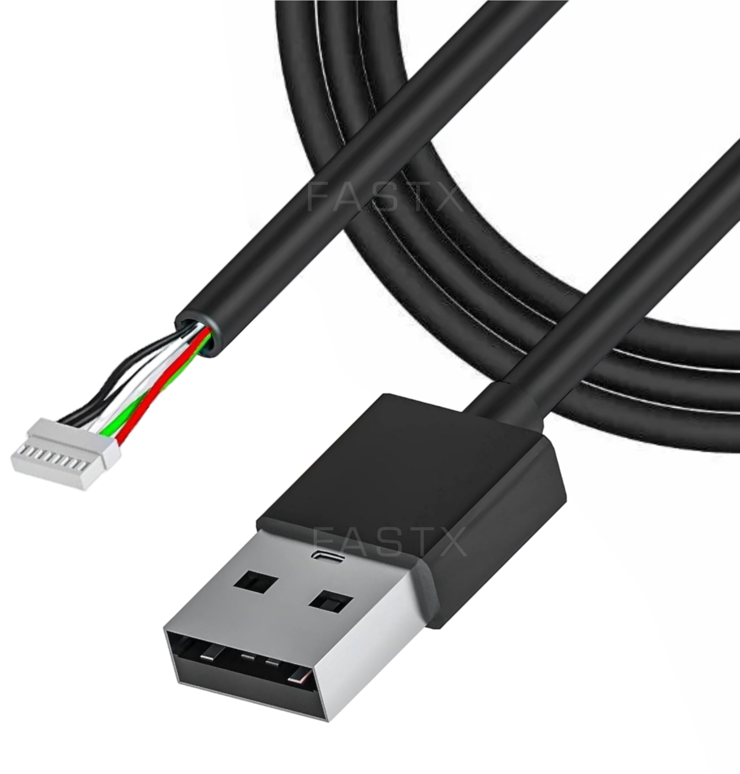 FASTX® Compatible 5 pin USB Cable for Morpho Safran Aadhar biometric device 1300 E1, E2, E3 Finger Print Scanner Black, 1.9 m Multi Functional OTG Cable (B0CKF6C4M6) Amazon Price History, Amazon Price Tracker