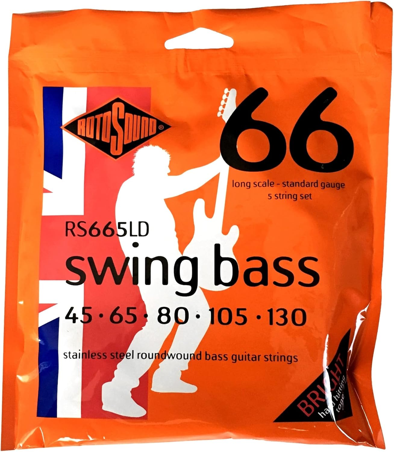 Rotosound Bass Guitar Strings (RS665LD)