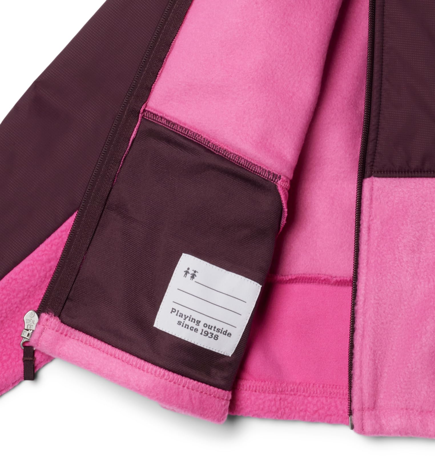 Columbia Girl'S Benton Springs Novelty Hooded Fleece Full Zip Sherpa Fleece (Pack of 1)