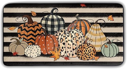 Miniatura 8 de Kawani Alfombras de cocina para café, letreros de comer, antifatiga, lavables, para decoración del hogar, la cocina y la oficina, tapete de espuma