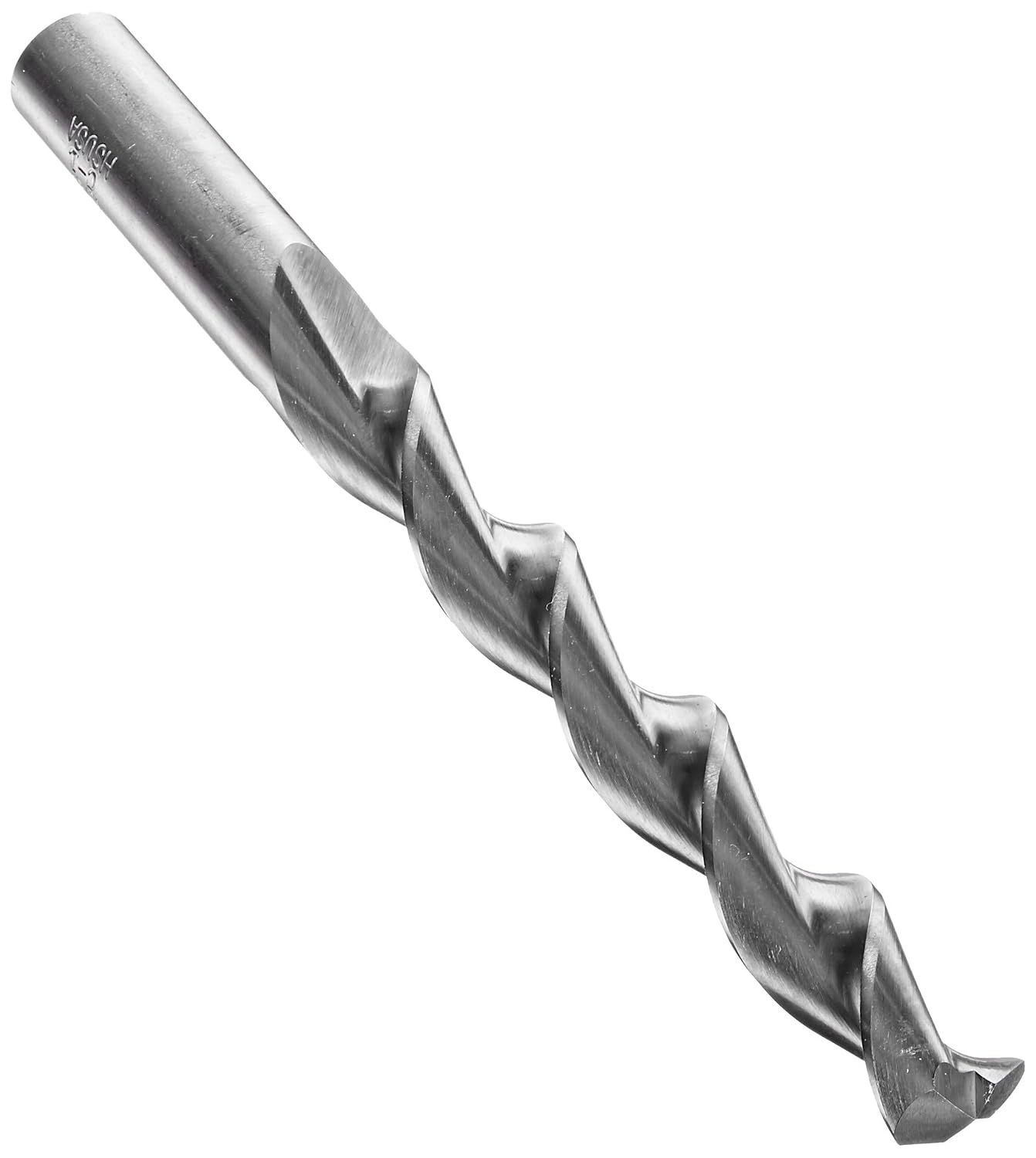 Chicago Latrobe 150DH Series High-Speed Steel Jobber Length Drill Bit, Uncoated (Bright) Finish, Round Shank, Parabolic Flute, 135 Degree Split Point, 31/64" Size (Pack of 1)