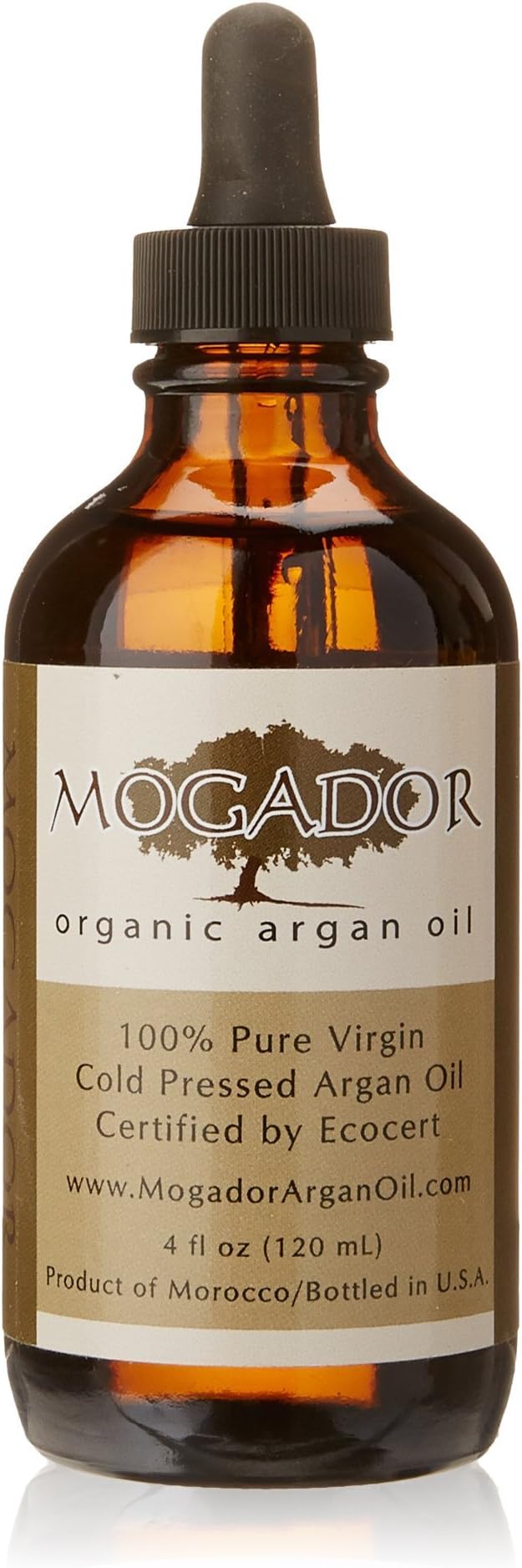 Mogador Argan OilCertified Organic 100% Pure Argan Oil, 4 fl. oz (120 ml)