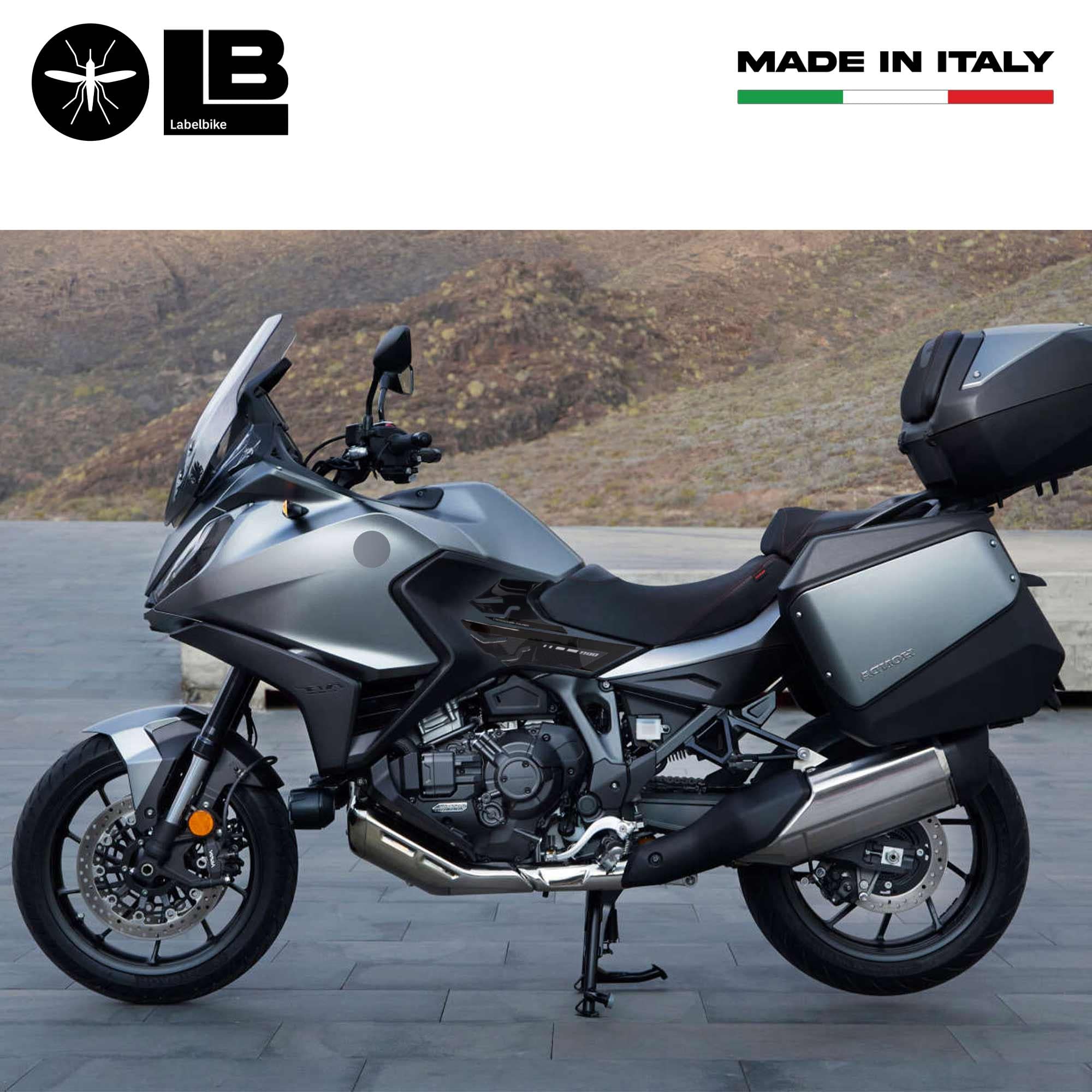 LABELBIKE Pegatinas 3D Moto Depósito Compatible con Honda