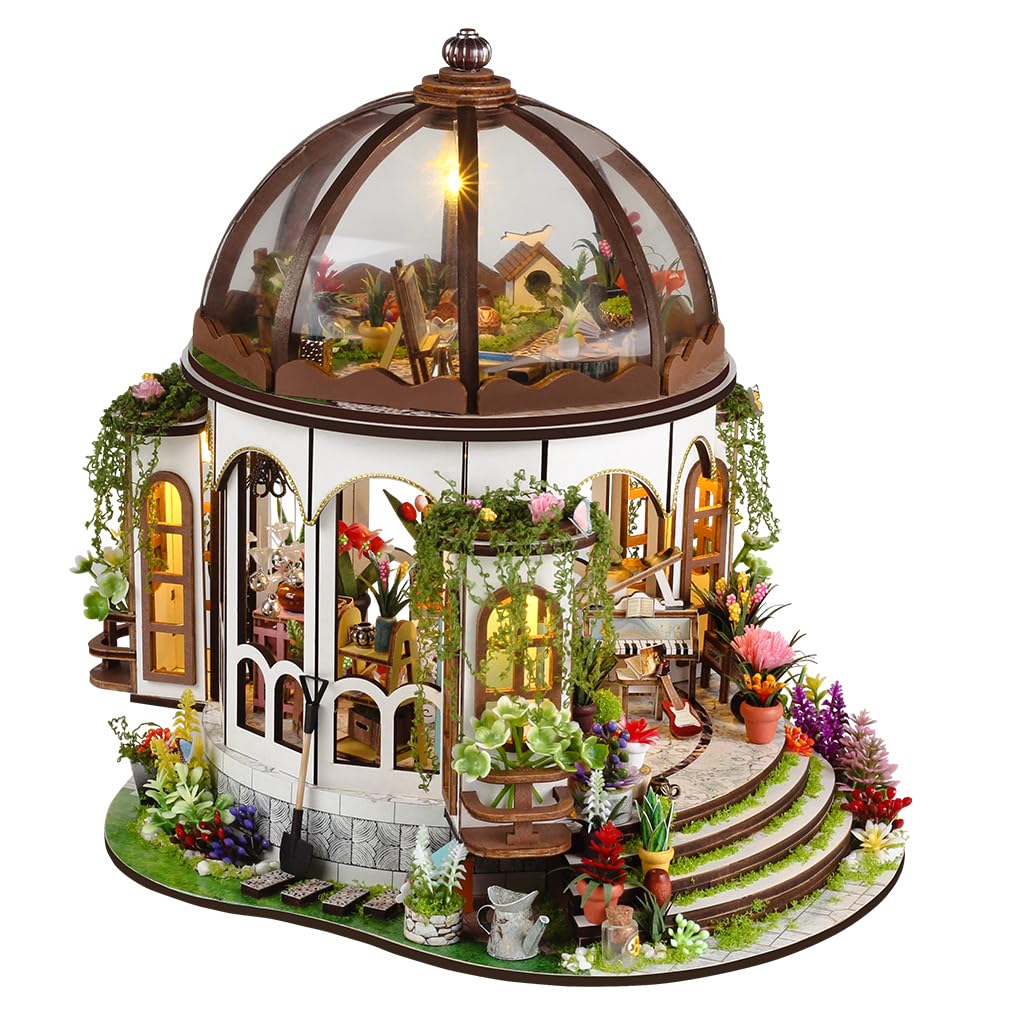 Exquisito Kit de jardín en Miniatura, Proyecto de casa de Bricolaje