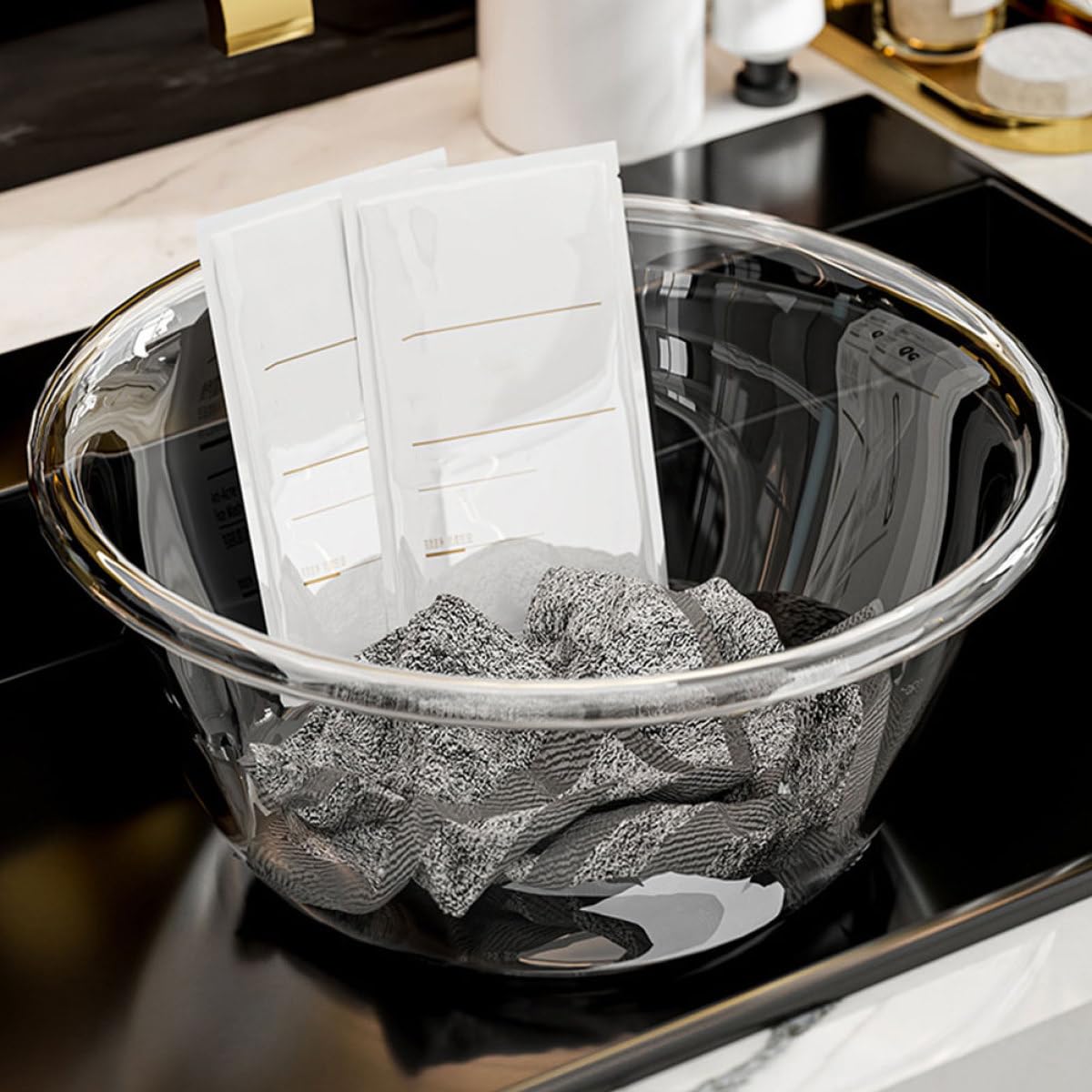 Bassine de Lavage en Plastique Épais, Lavabo Ménager Polyvalent