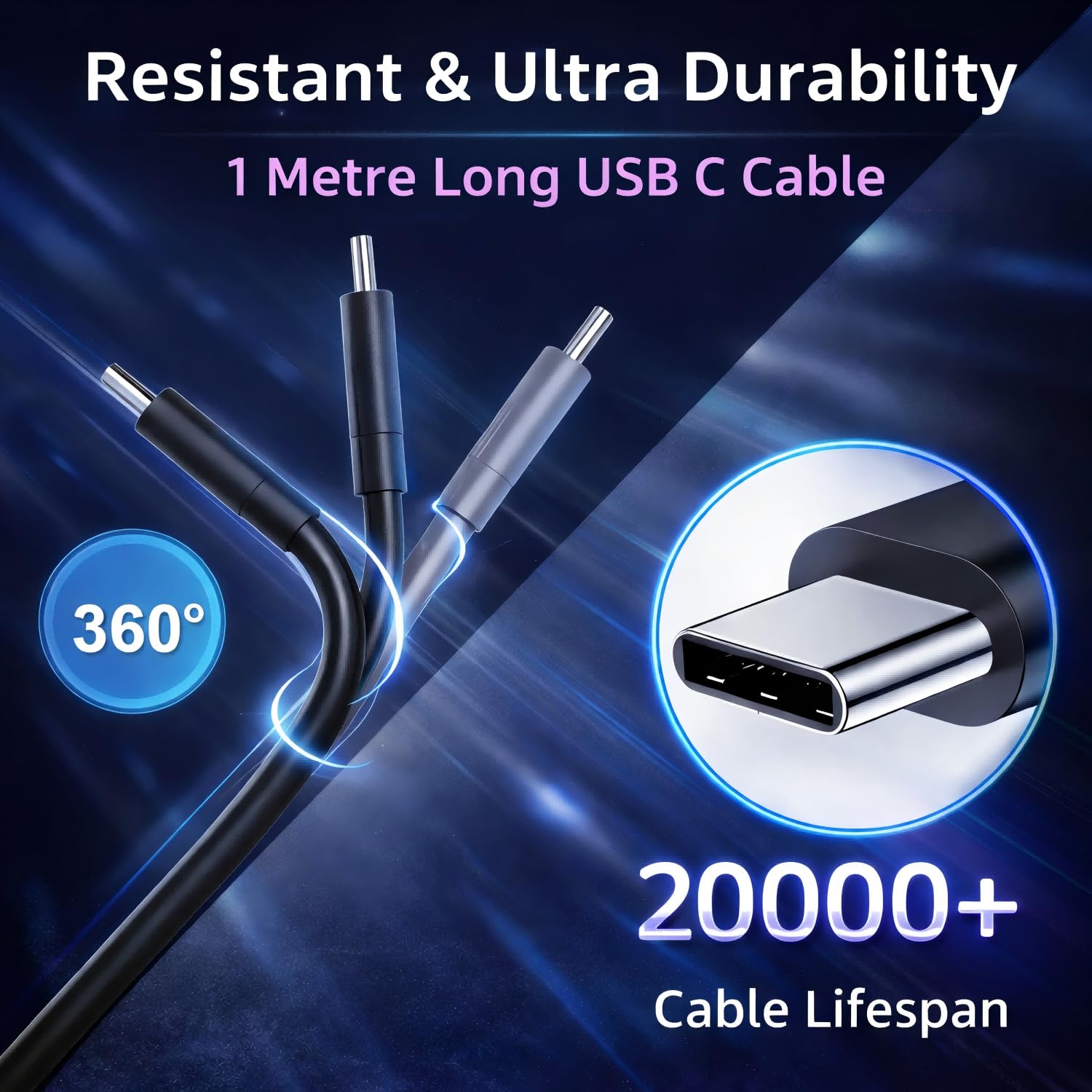 45W Super Fast USB C Charger for Samsung Galaxy S26 Ultra/S26+/S26/S25/S25+/S25 Ultra/S24/S24 Ultra/S23/S22/A55/A54/A15/A14, USB C Super Fast Charger with USB Type C Charging Cable and Plug Charge - 4