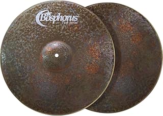 Bosphorus Cymbals K14HB 14-Inch Turk Series Hi-Hat Cymbals Pair