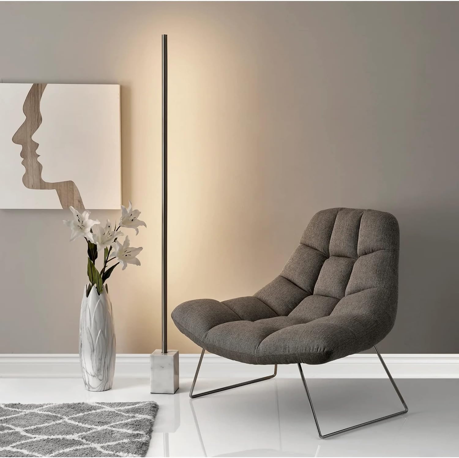Adesso 3607-22 Felix LED Wall Washer, Brushed Steel