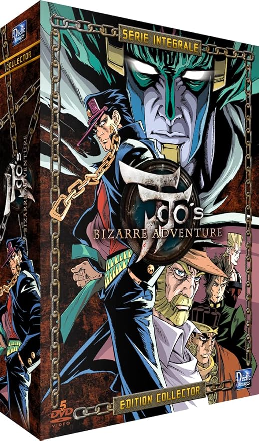 Amazon ジョジョの奇妙な冒険 第3部 スターダストクルセイダース コンプリート Dvd Box 全13話 450分 フランス盤 アニメ Amazon ジョジョの奇妙な冒険 第3部 スターダストクルセイダース コンプリート Dvd Box 全13話 450分 フランス盤 アニメ