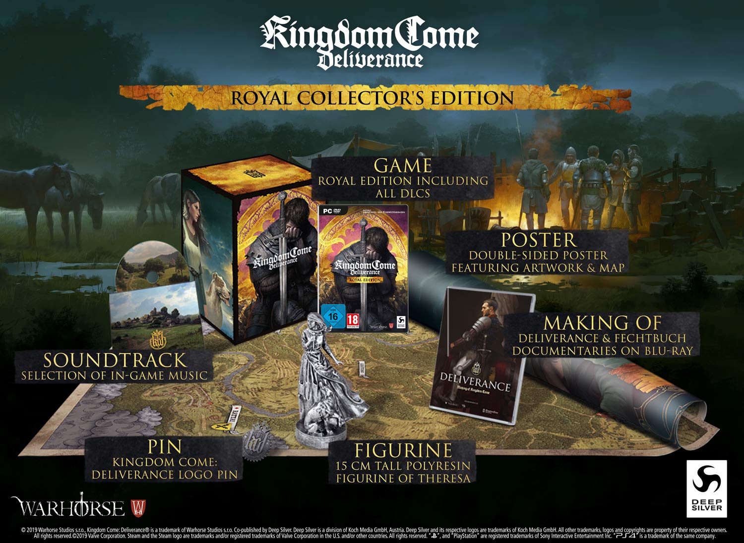 Kingdom Come Deliverance Royal Collector's Edition [PC] : Amazon
