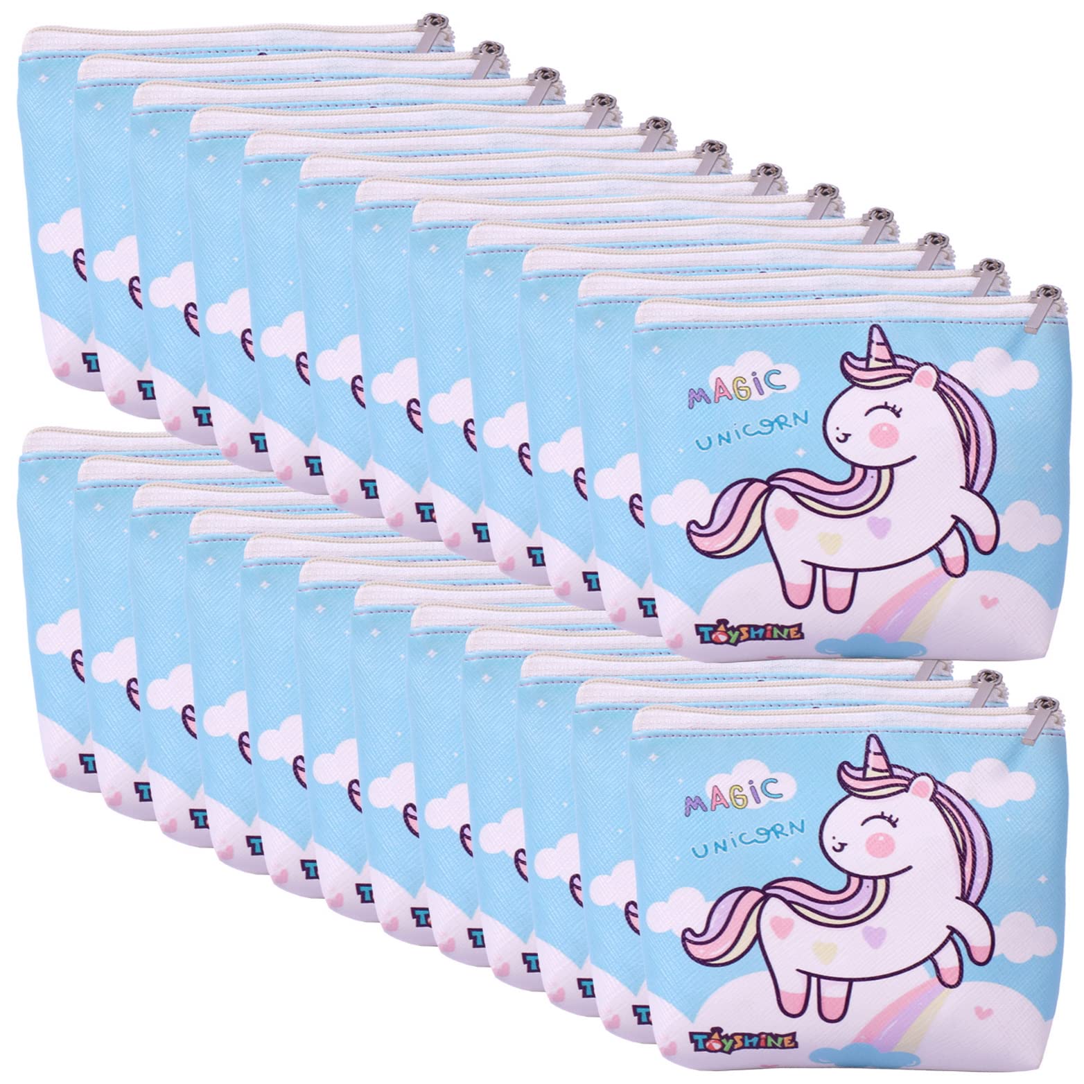 Toyshine Pack Of 24 Unicorn Soft Mini Pencil Storage Case Pouch- Kids School Supply Organizer Students Stationery Pouch For Girls - Fabric, Multicolor (B0C3ZVKNMM) Amazon Price History, Amazon Price Tracker