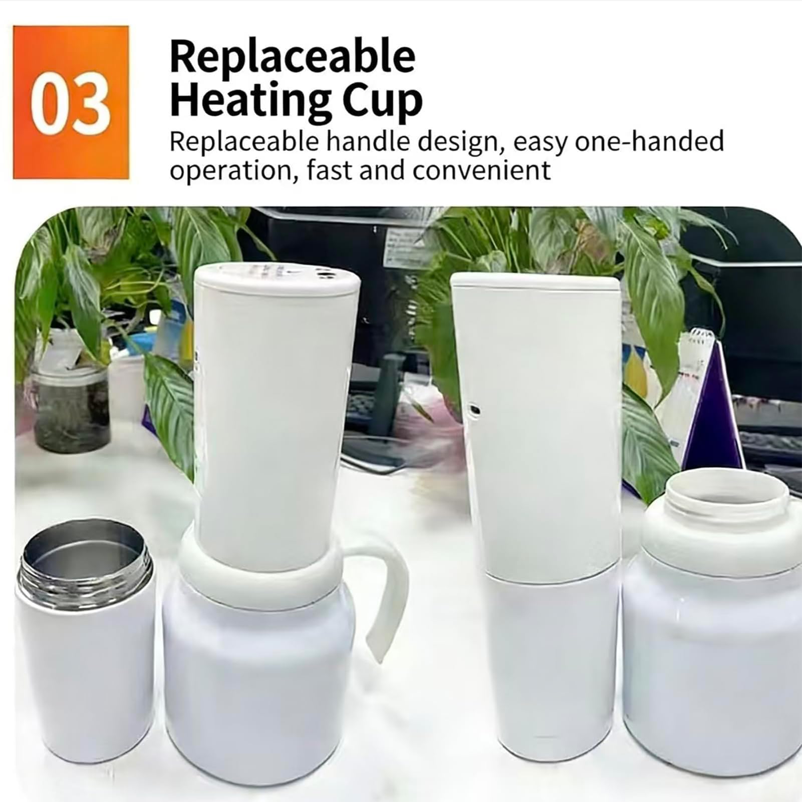 Scaldasalviette portatile, riscaldamento rapido e temperatura costante, design compatto per viso, massaggi, uso spa, ideale per uso domestico o professionale