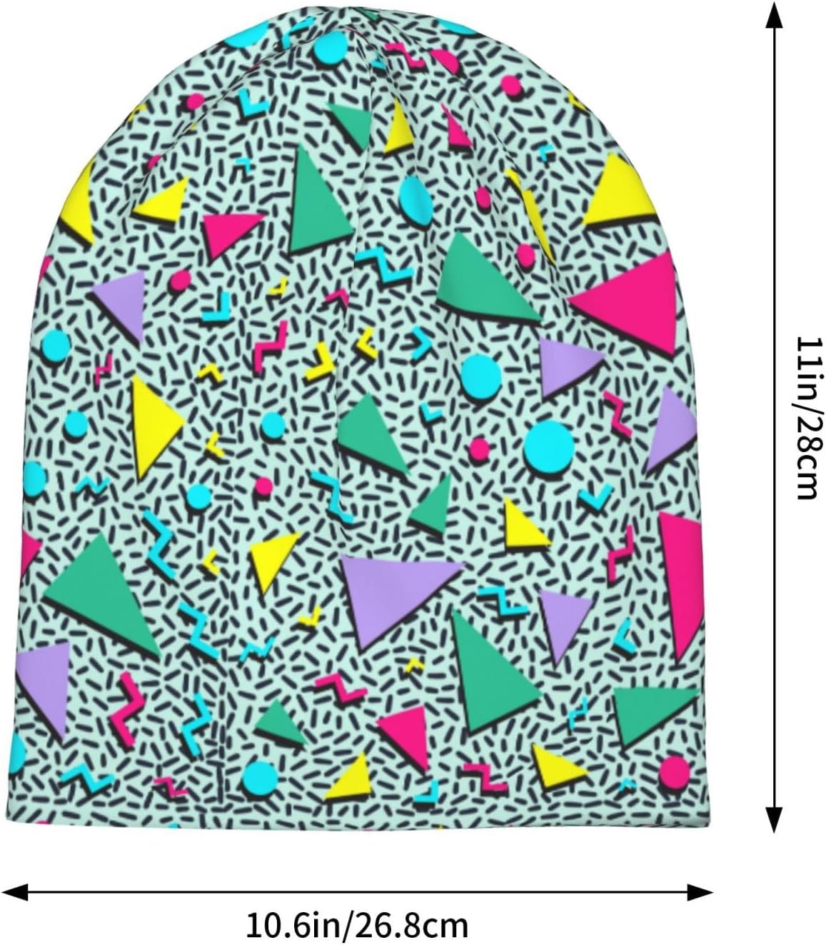 Cat Beanie Hat Chemo Headwear Slouchy Skull Sleep Cap for Women Men Winter Running - Image 6