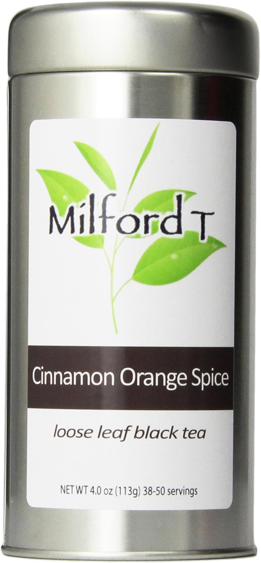 Milford T - Cinnamon Orange Spice Loose Leaf Black Tea 50 servings