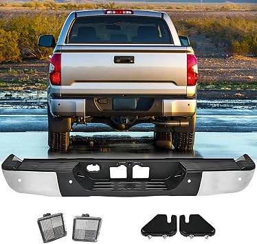 Rear Step Bumper Assembly set For 2014-2021 Toyota Tundra Pickup