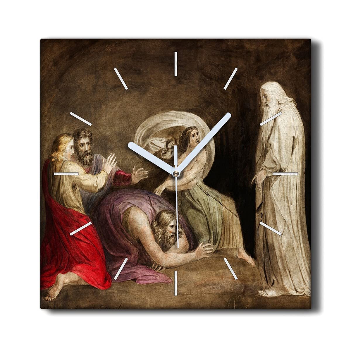 Horloge de salon en toile mythologique Coloray pour réinventer votre décoration murale