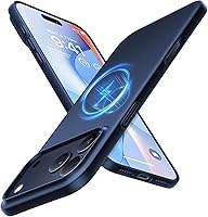 Vista 12 de TORRAS Funda magnética delgada para iPhone 17 PRO MAX, funda ultradelgada para teléfono 17 ProMax compatible con MagSafe, PC duro mate ligero