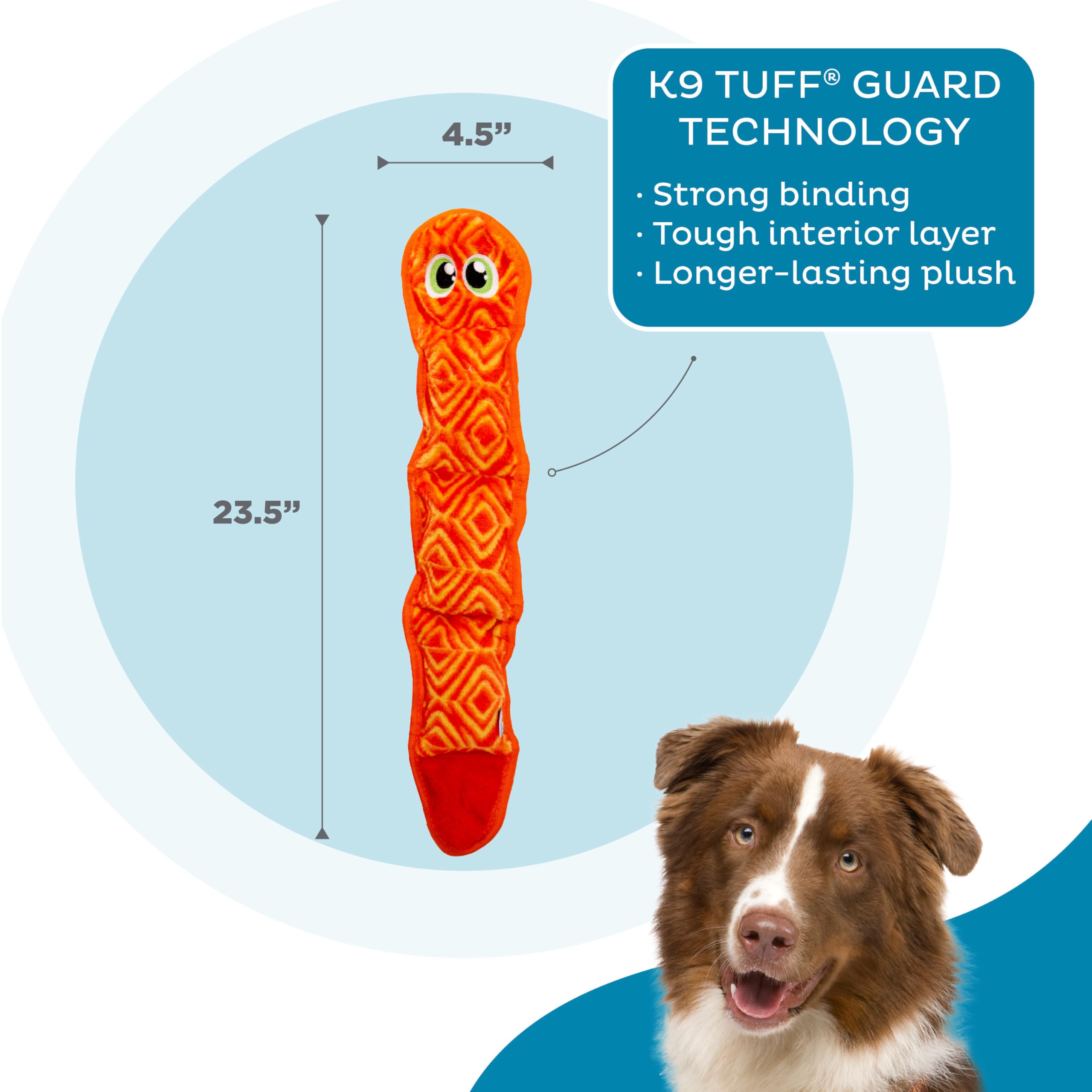 Amazon.com: Outward Hound Durablez Stuffing-Free Squeaky