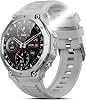 Smart Watch, 1.43 Inch Round, AMOLED HD High Definition Screen, Military Spec, Sports Watch, 30-Day Long Lasting Battery, IPX8, 5ATM, Dustproof, Waterproof, Flashlight, Bluetooth 5.3 Calls