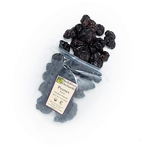 Prunes secos orgánicos 1 lb